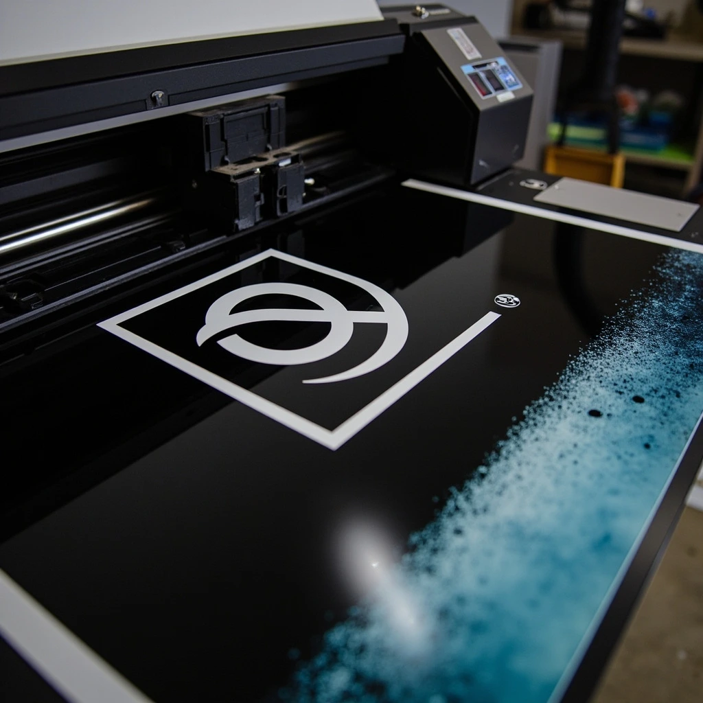 Roland CAMM-1 Pro plotter mid-cut